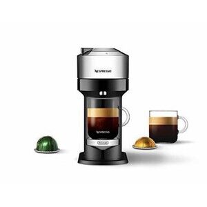 Nespresso Vertuo Next Deluxe Coffee & Espresso Machine Chrome Open Box